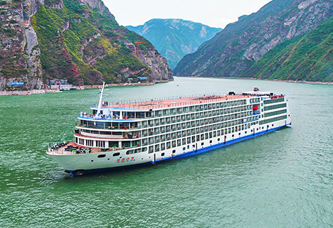 【极成案例】重庆冠达世纪凯歌游轮！